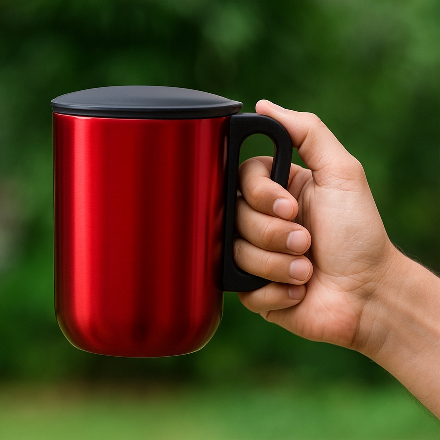 Sleek Metallic Coffee Mug Sleek Metallic Coffee Mug
